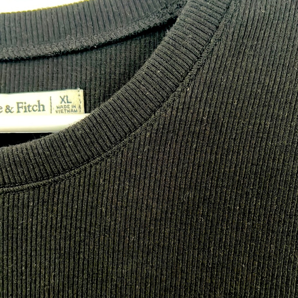 Black ribbed body suit xl used once like new - Picture 2 of 2